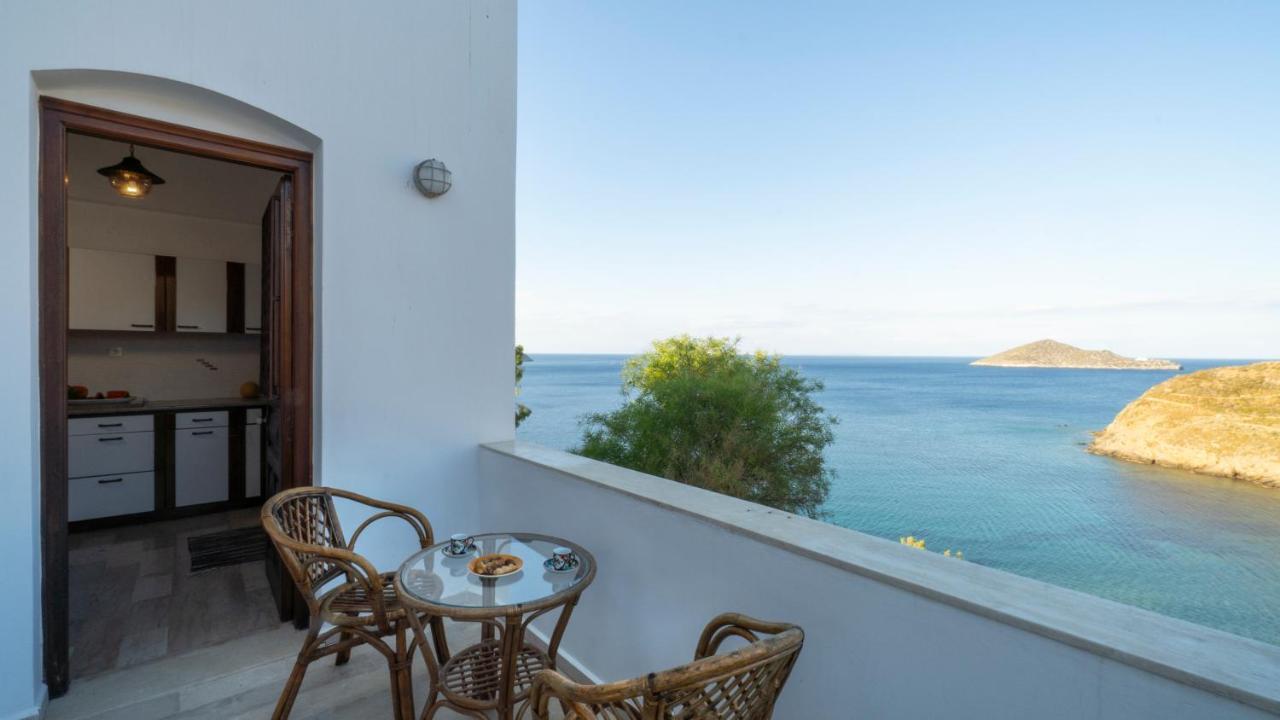 Ivi Beach Front Villa, Leros Vromolithos Экстерьер фото