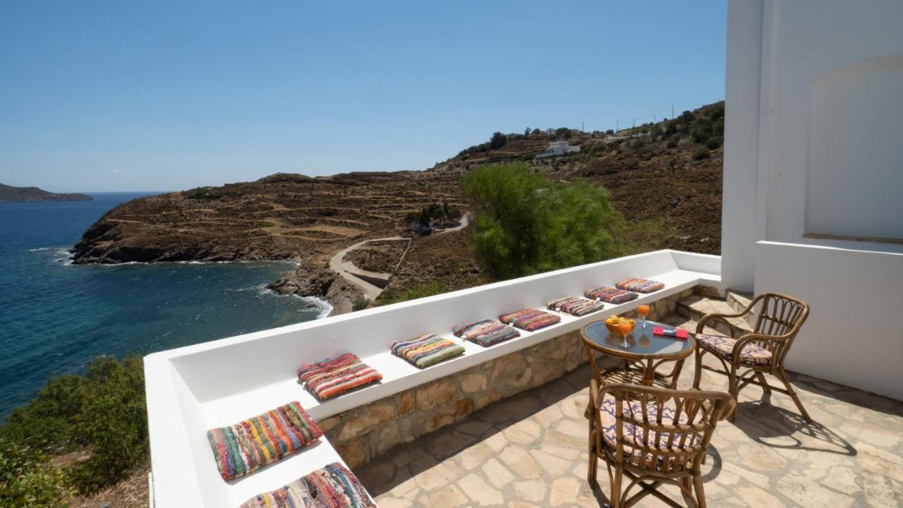 Ivi Beach Front Villa, Leros Vromolithos Экстерьер фото