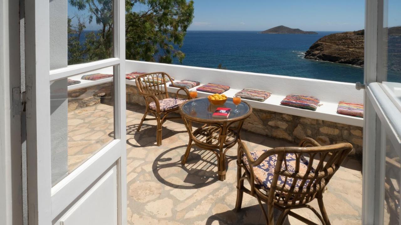 Ivi Beach Front Villa, Leros Vromolithos Экстерьер фото