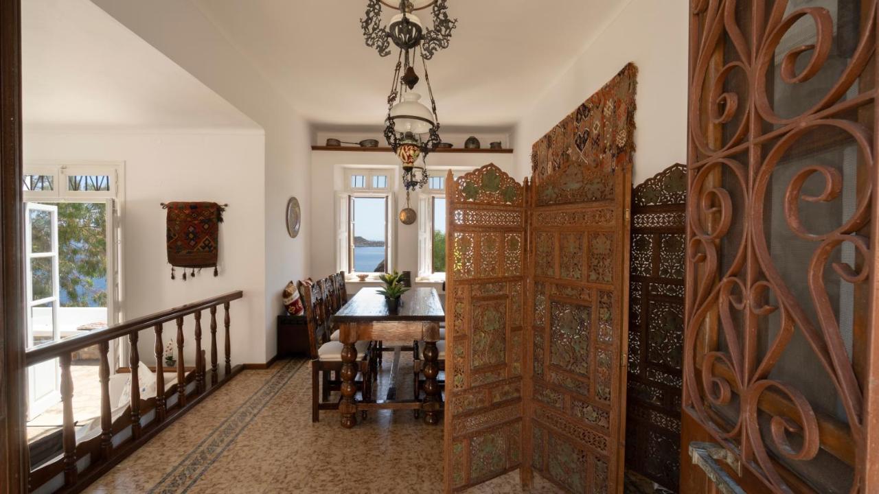 Ivi Beach Front Villa, Leros Vromolithos Экстерьер фото
